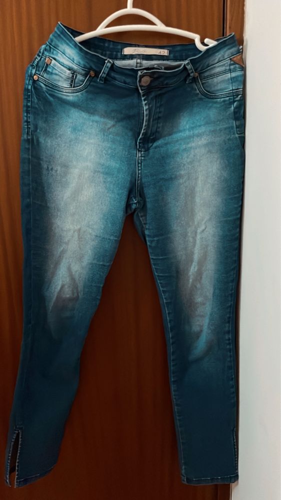 Calça ganga azul
