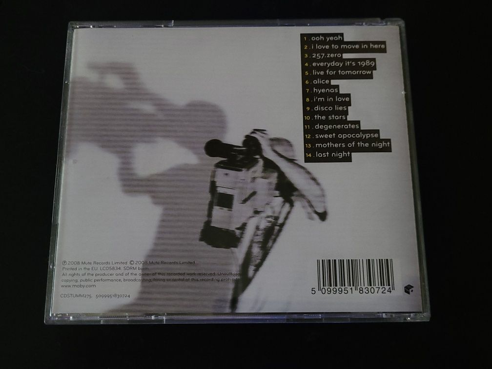 CD диски Moby Last Night