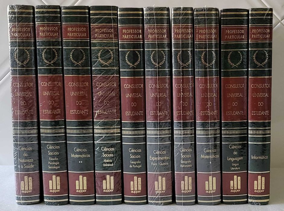 Coleção Consultor Universal do Estudante, Aupper, 10 Volumes, Nova