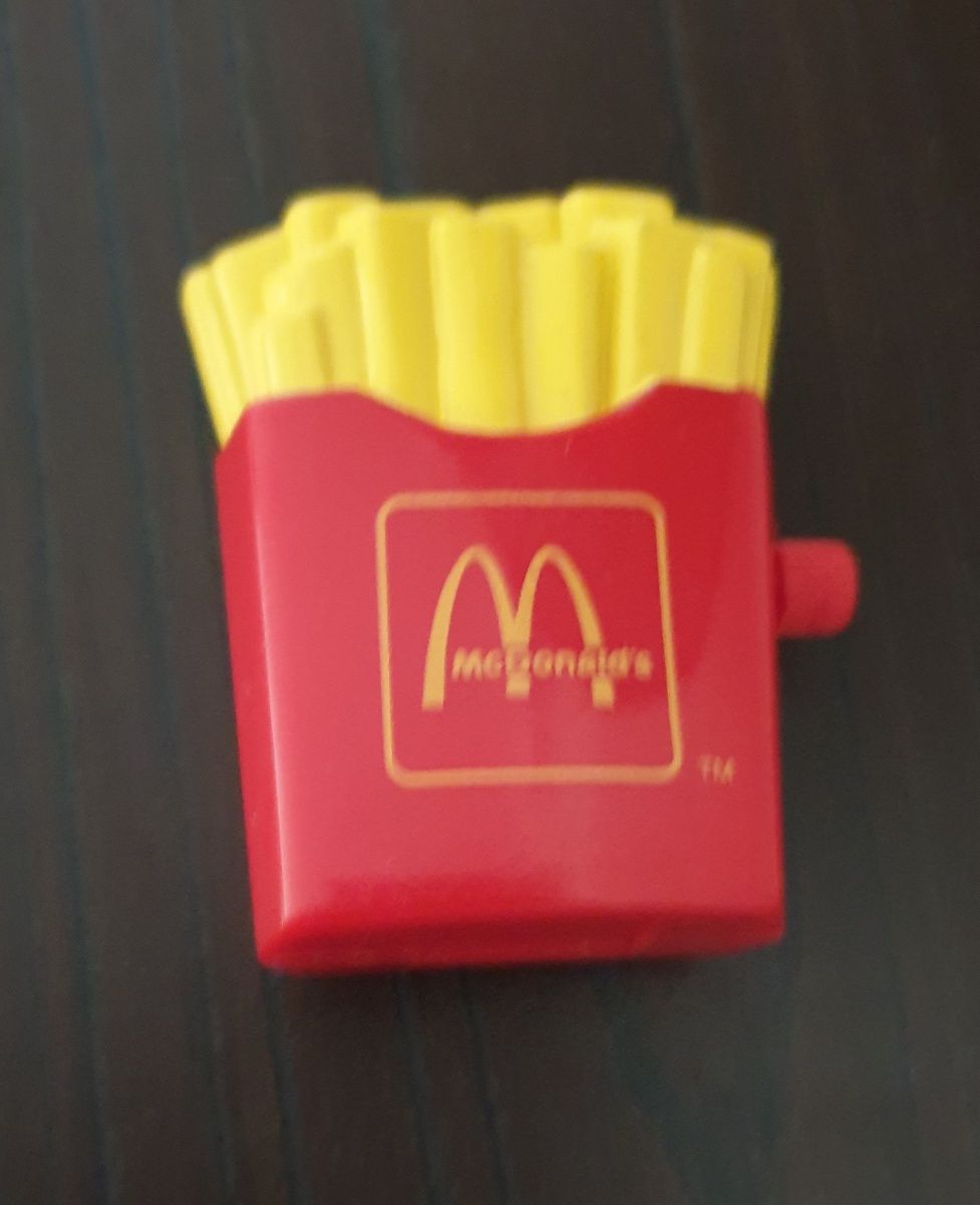 Figura de corda Batata frita Mcdonalds vintage 1995 brinquedo coleção