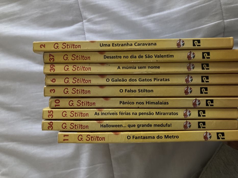 coleçao de livros do geronimo stilton