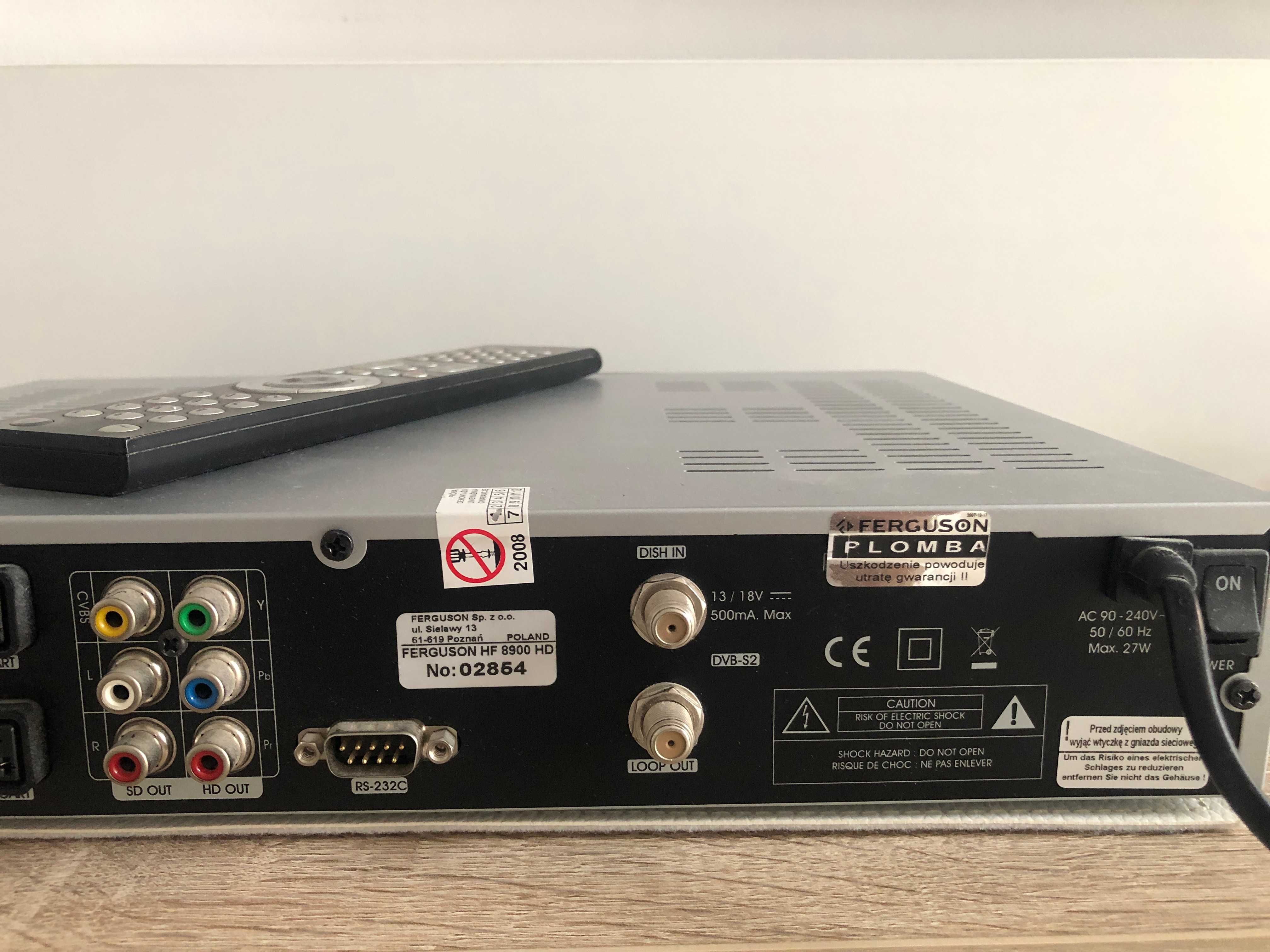 Dekoder satelitarny Ferguson HF-8900 HD