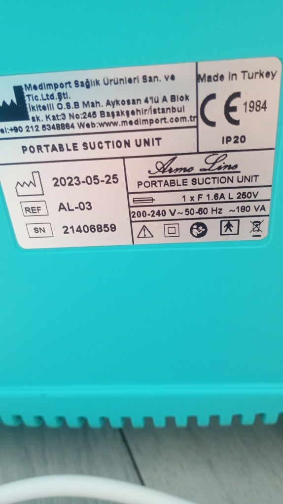 Ssak medyczny przenośny Armo Line Al-03