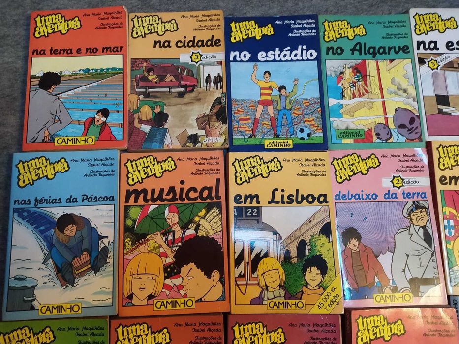 Livros juvenis (UMA AVENTURA; OS CINCO; OS SETE),  2  em INGLÊS