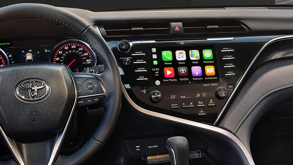 CarPlay Car Play Toyota Camry прошивка установка карплей