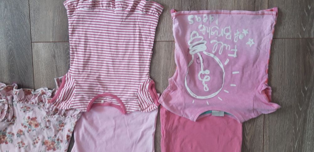 Koszulki t-shirty 92 98 dziewczęce