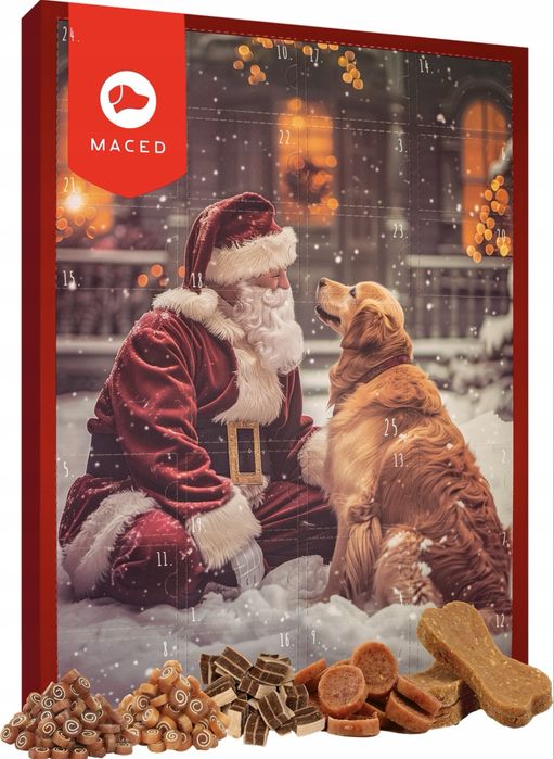 Maced kalendarz adwentowy dla psa