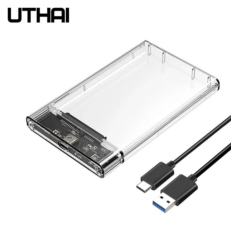 Корпус 2,5" SSD, HDD, TYPE-C, USB 3.0