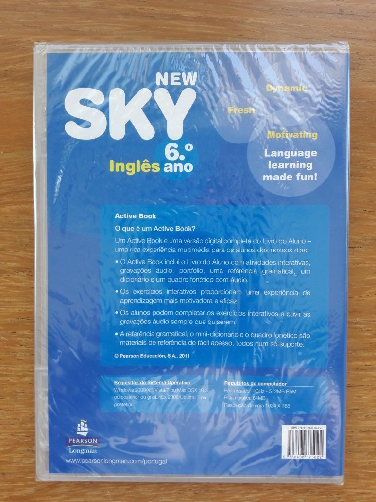 Active Book CD - New Sky Inglês 5°/6° ano