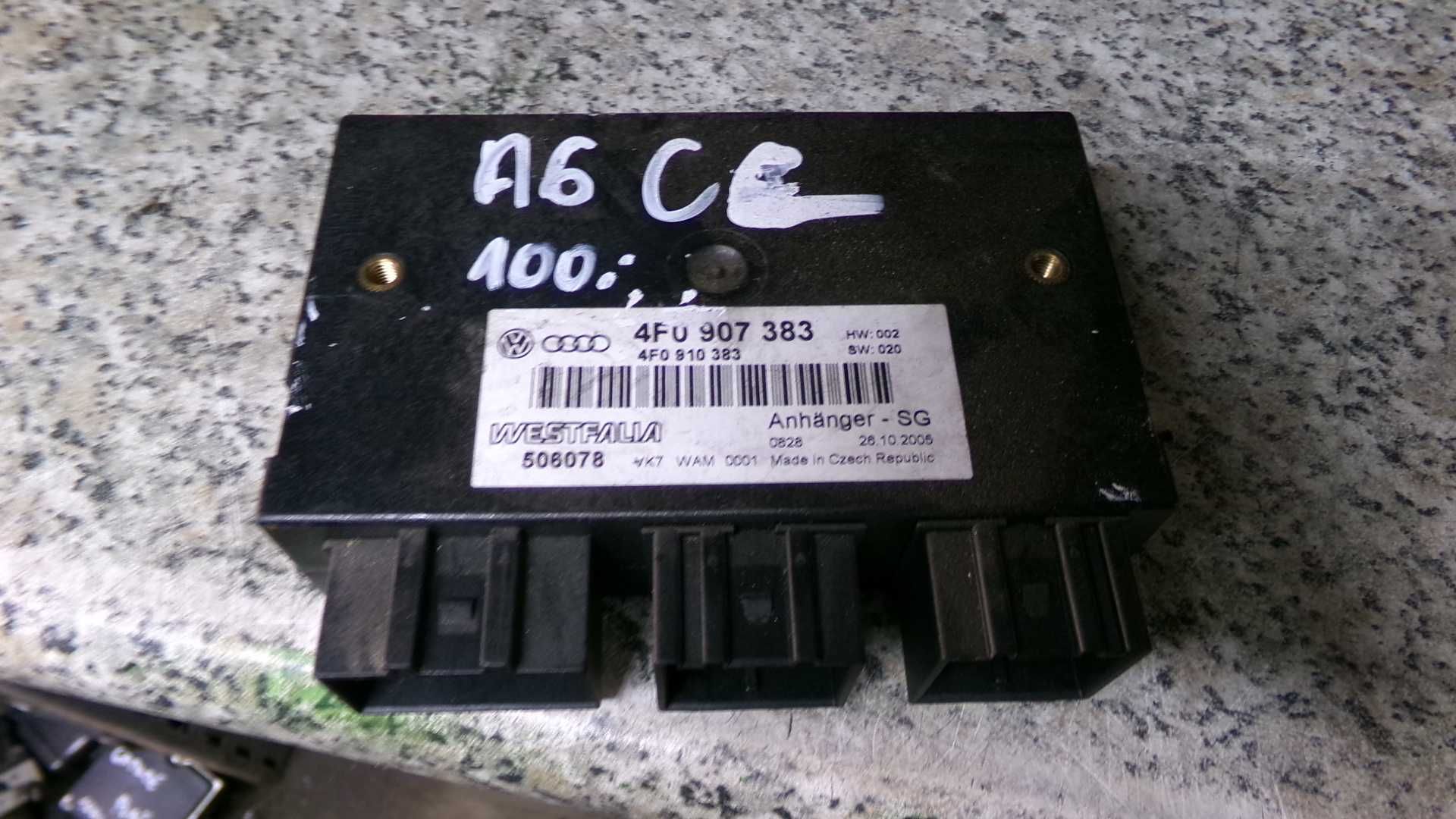 Maj5 Moduł haka holowniczego audi a6 c6 wysyłka części