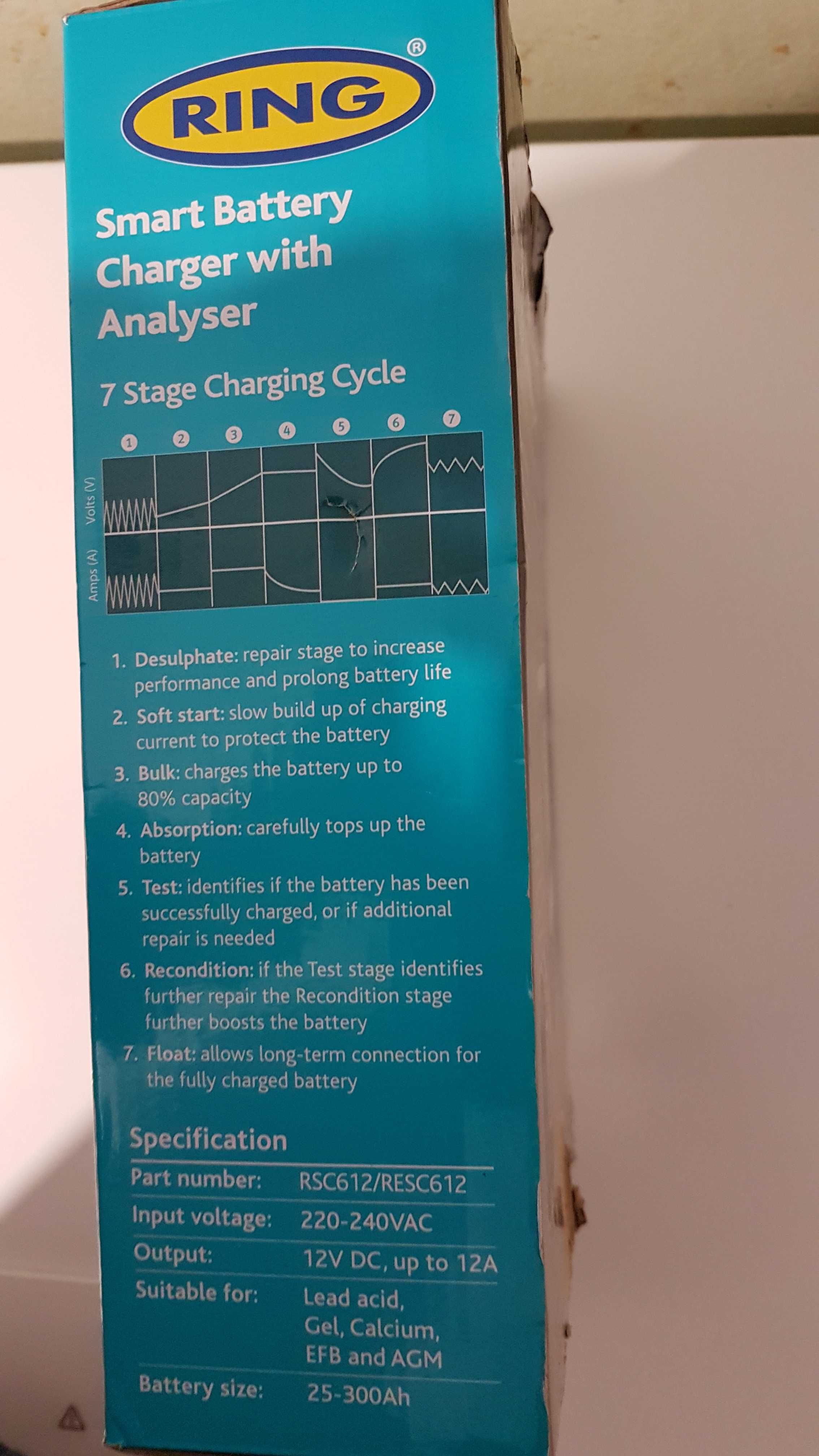 Зарядное устройство RING RSC612/RESC612