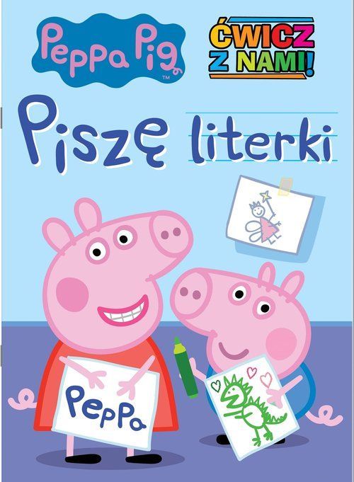 Peppa Pig Ćwicz Z Nami Piszę Literki .