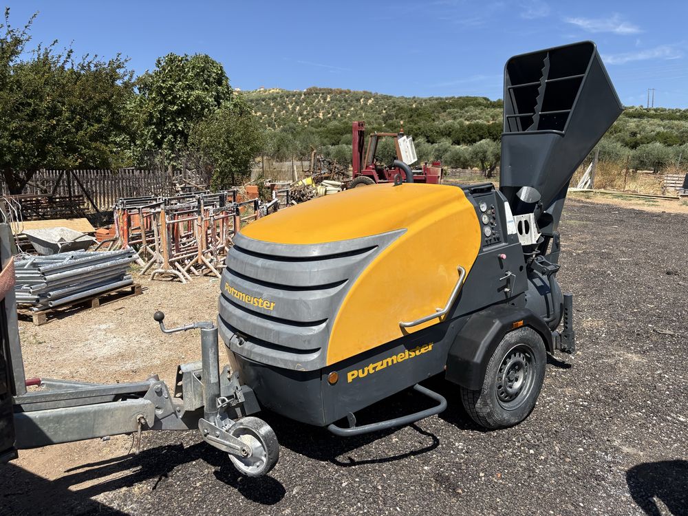 Maquina de betonilha putzmeister