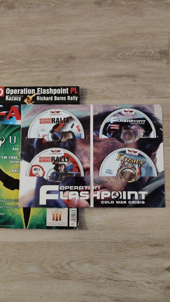 CD Action magazyn 12/2005 + gry Kozacy, Richard Burns Rally, Operation