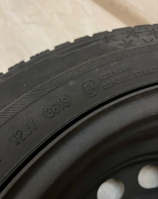 Резина+диски зима 205/55/r16 VW 5*112