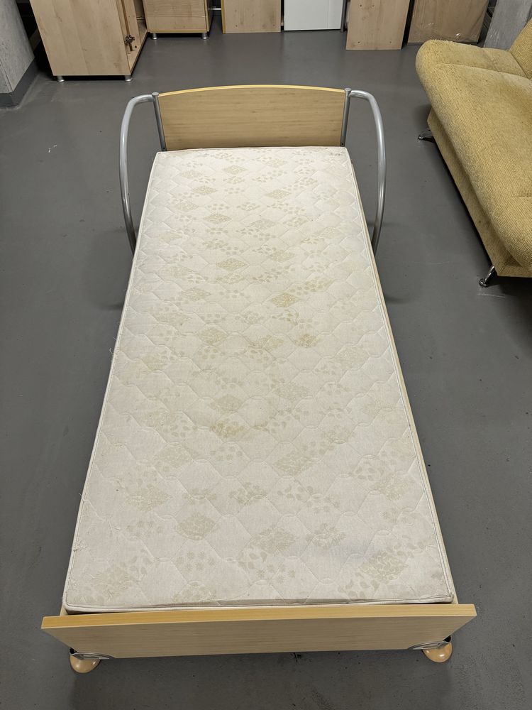Łóżko z materacem Kraków 90 x 200 bed with mattress