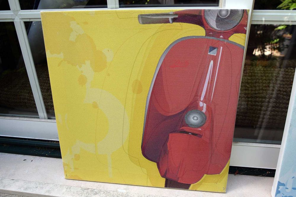 Quadros Telas de Vespa Piaggio