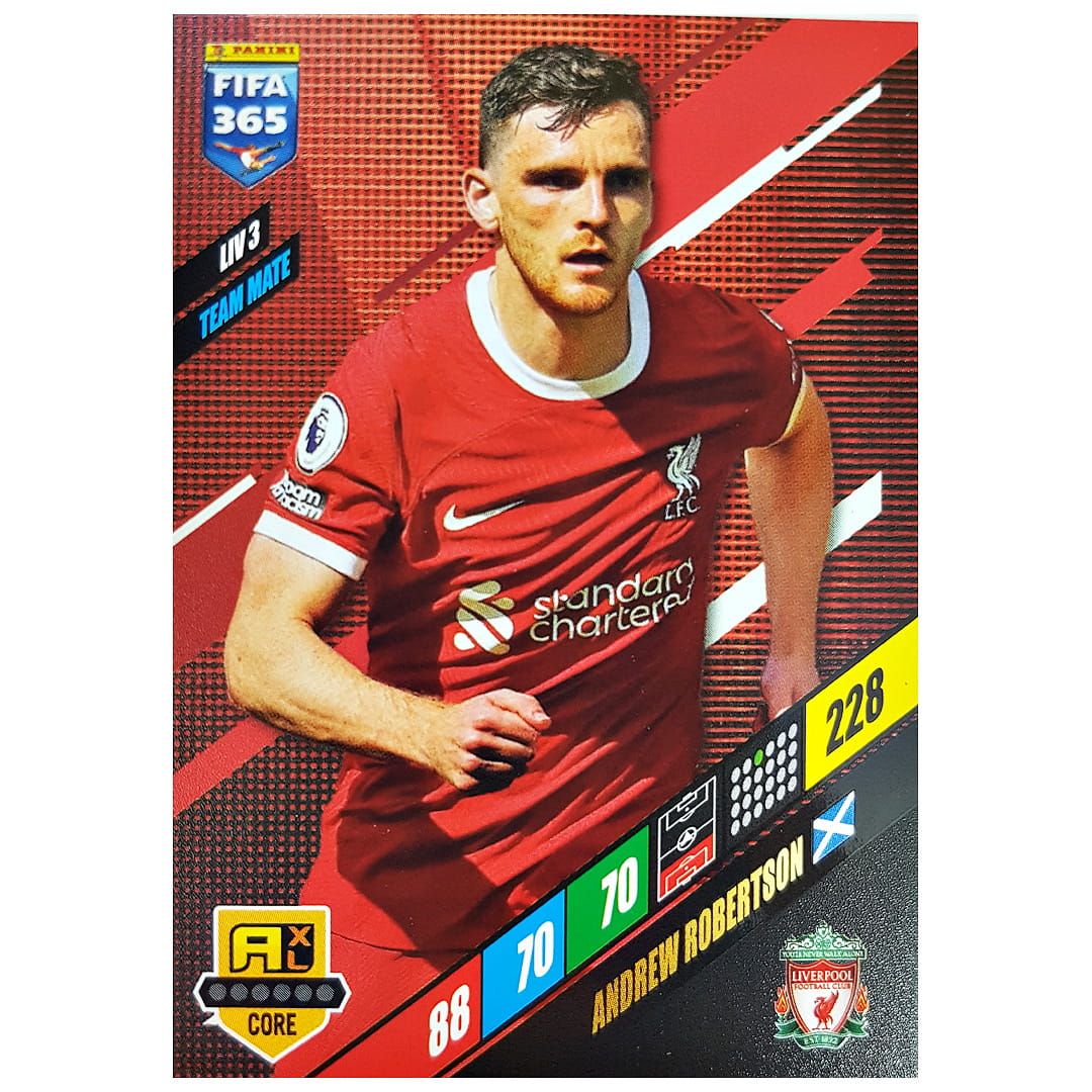 Karta Panini 2024 Fifa 365 Andrew Robertson Liv 3 Core