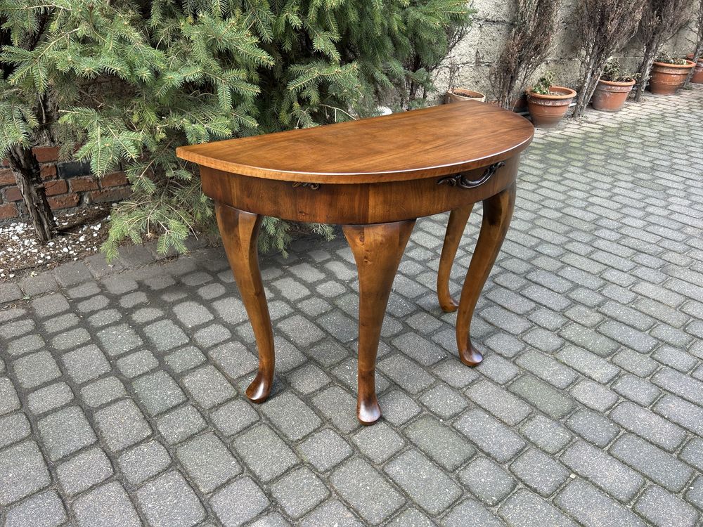 Stylowa Konsola Ludwikowska Komoda Ludwik Chippendale Po Renowacji