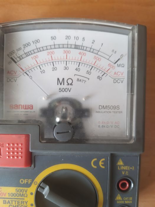 Мегаомметр SANWA DM509S