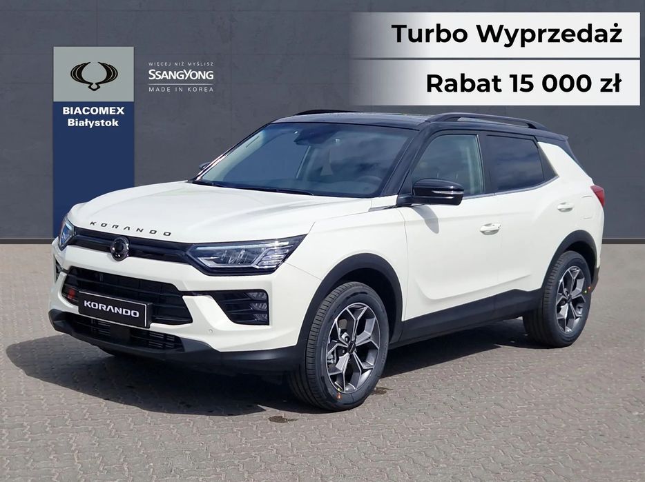 SsangYong/KGM Korando 1.5 163 KM AT Przecena rocznik 2025 OKAZJA Leasing 103%