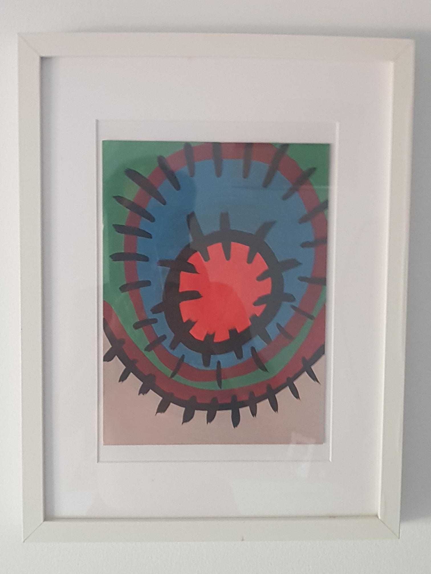 Pintura Caroline Lausun Assinada ORIGINAL
