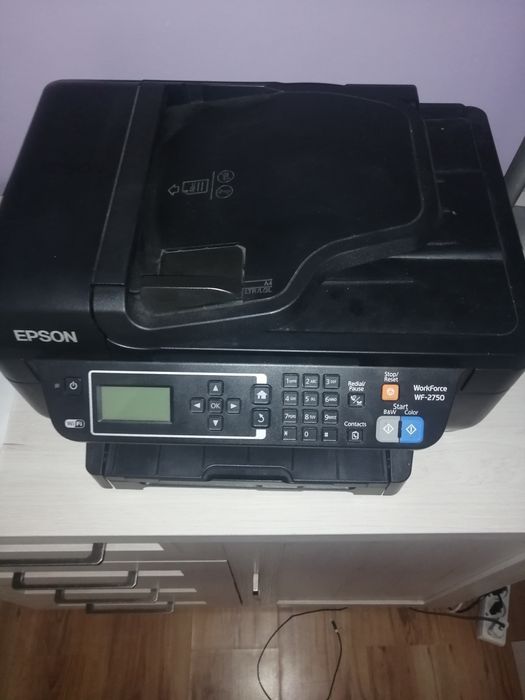 Epson WF-2750 drukarka, scanner, fax.