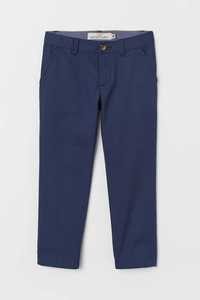 Bawełniane spodnie chinos h&m