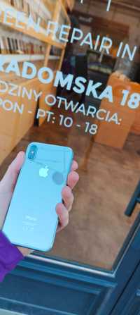 APPLE IPHONE X 256 GB SILVER |  Bateria 100% | Gwarancja 12m