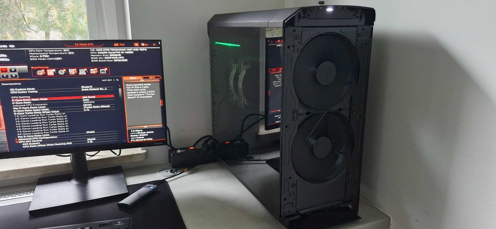 Komputer gamingowy i5 14600k, RTX 5070ti, 64GB RAM, mega zestaw