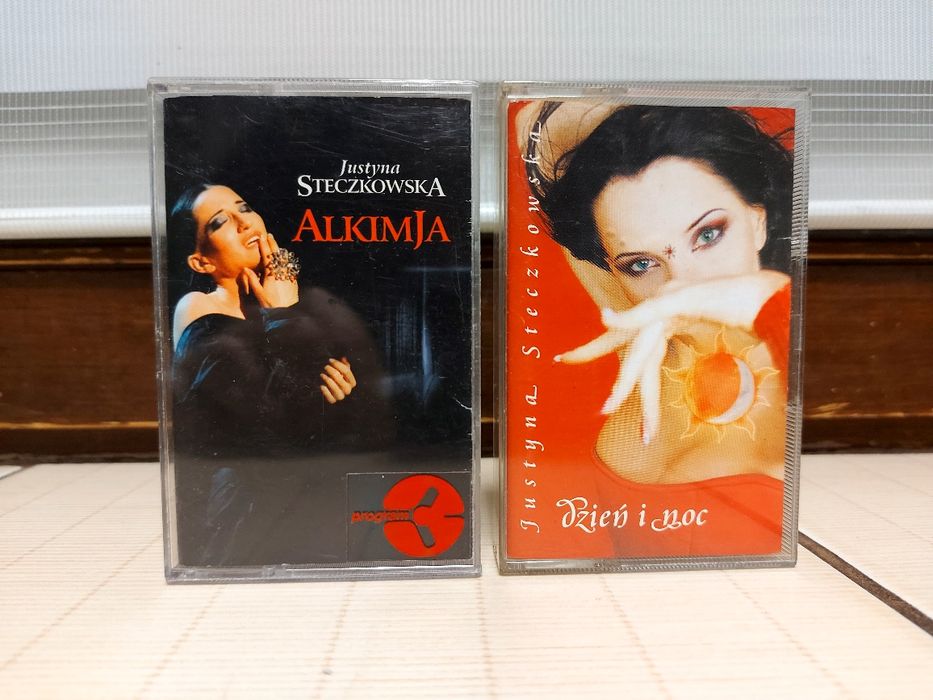 Kasety audio Justyna Steczkowska orginalne 1 wydania