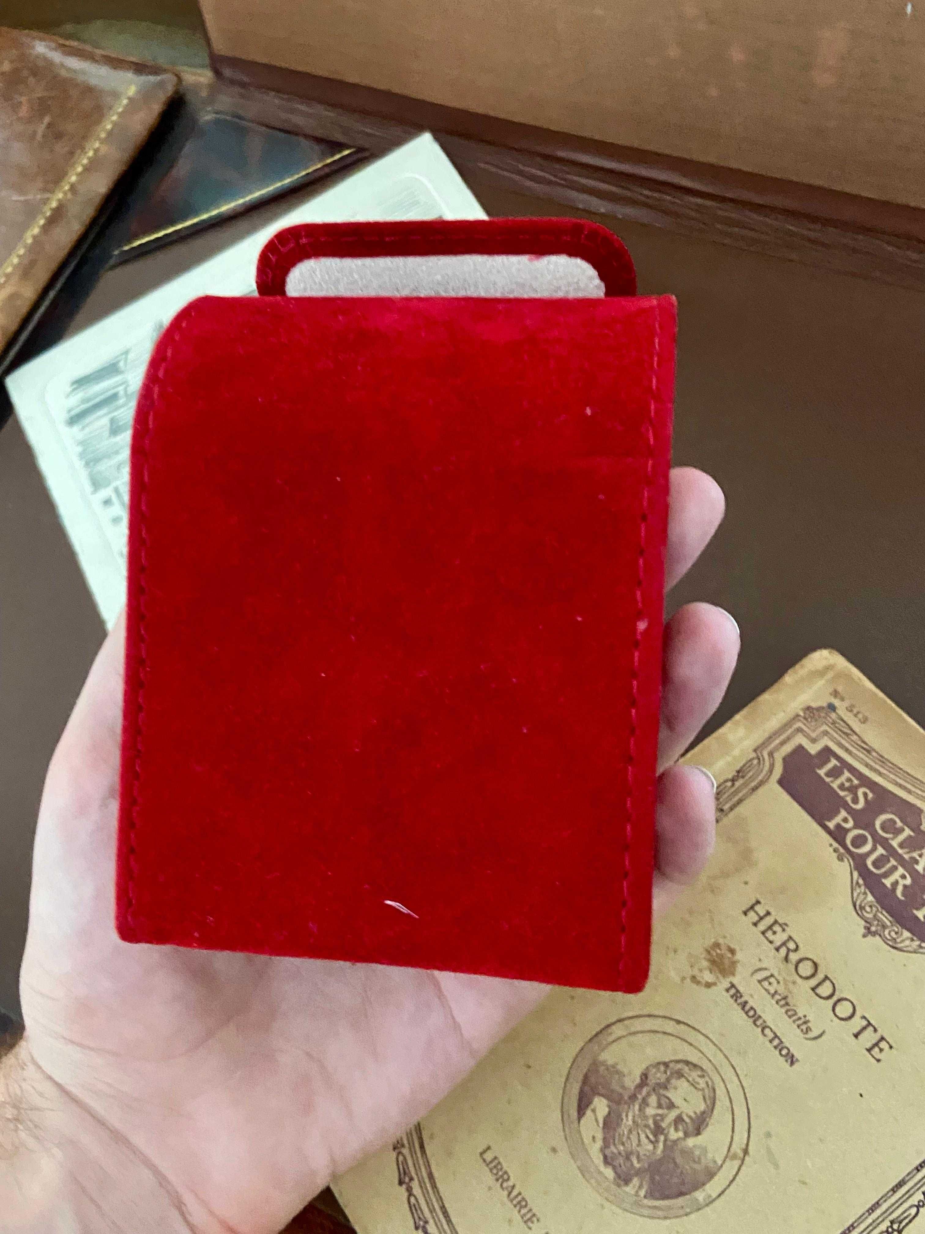 Caixa Cartier De Relógios Para Viagem em Veludo
