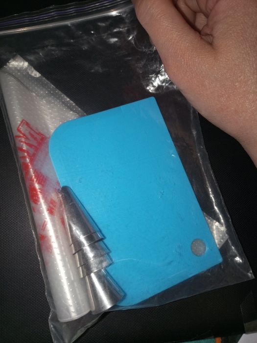 Набор для торта, шпатель для вирівнювання, мішки та насадки для крему,