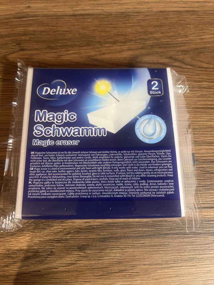 Deluxe Magic Schawmm Magiczne Gąbki 2 Sztuki