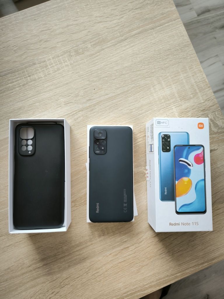 Smartfon telefon Xiaomi Redmi Note 11S 6/64 108mpx amoled jak nowy