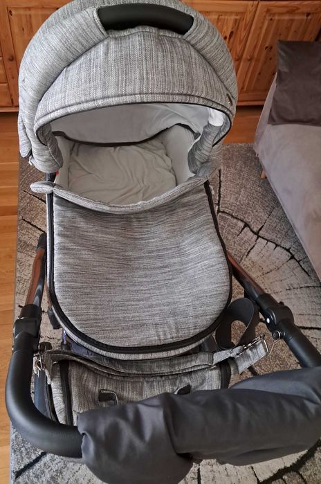 Wózek 2w1 Bebetto Bresso Premium Class (szary)