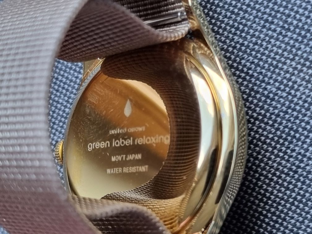 Japonski zegarek green label relaxing