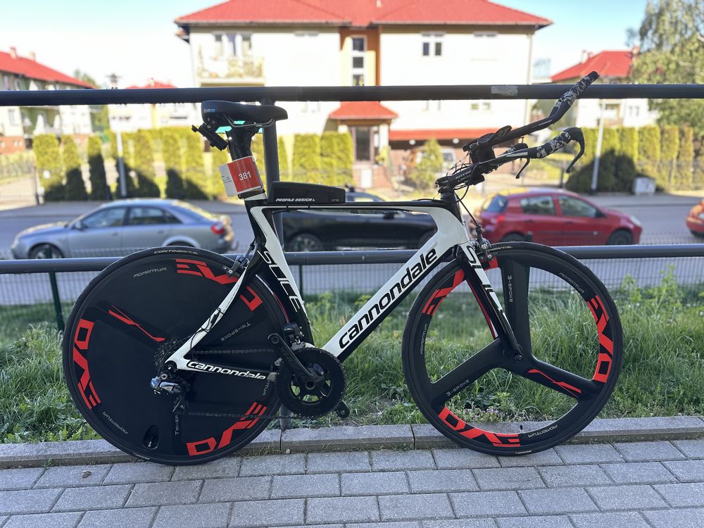 Cannondale Slice di2 57 dysk, smigło itp