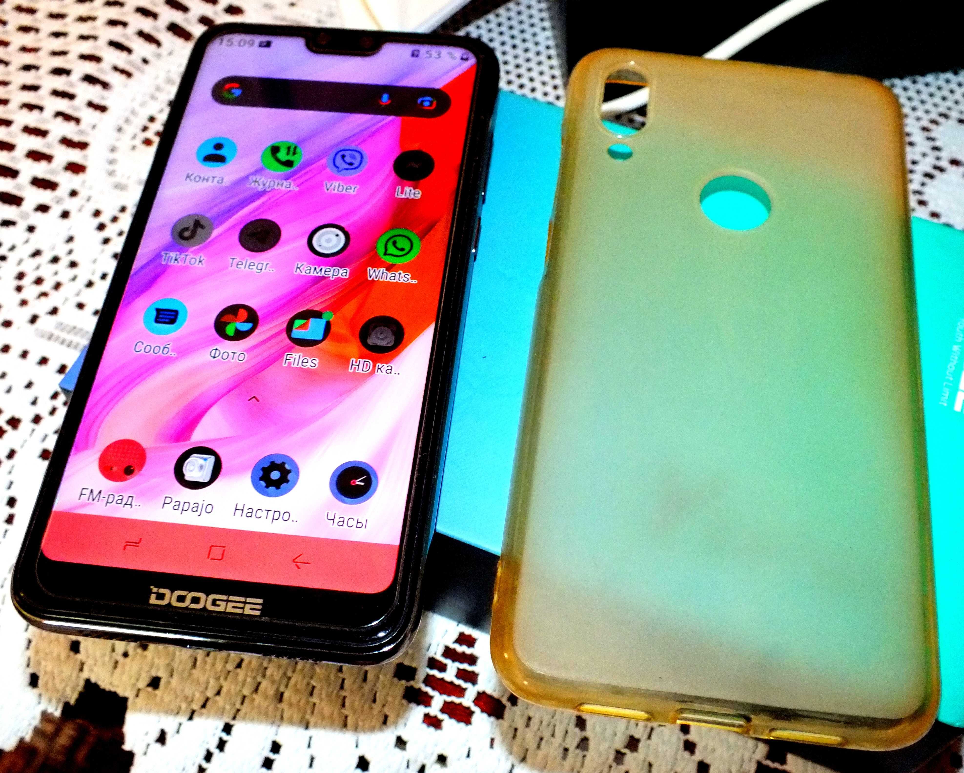 Смартфон DOOGEE Y7  б/у, рабочий, целый.