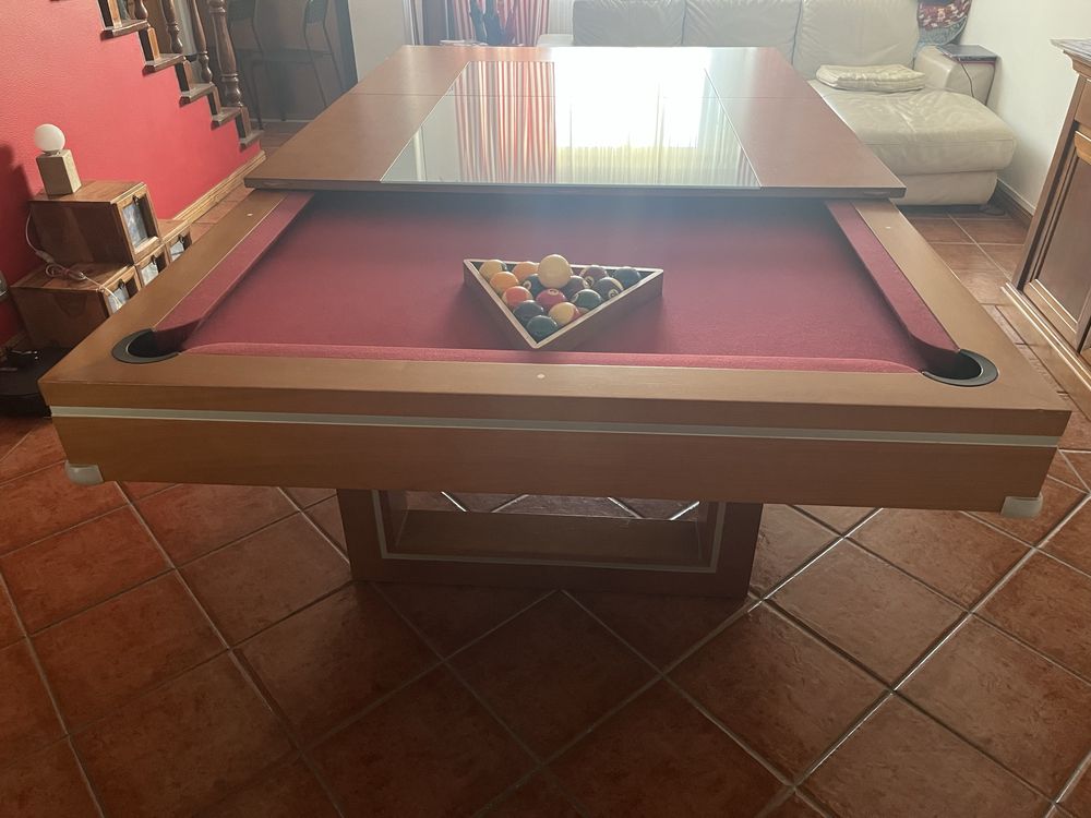 Mesa Snooker com tampo