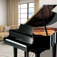 Piano de Cauda Yamaha Black Polished