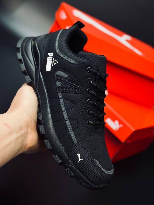 Кожанные кросовки Puma Gore-Tex водонепроницаемые кроссовки пума