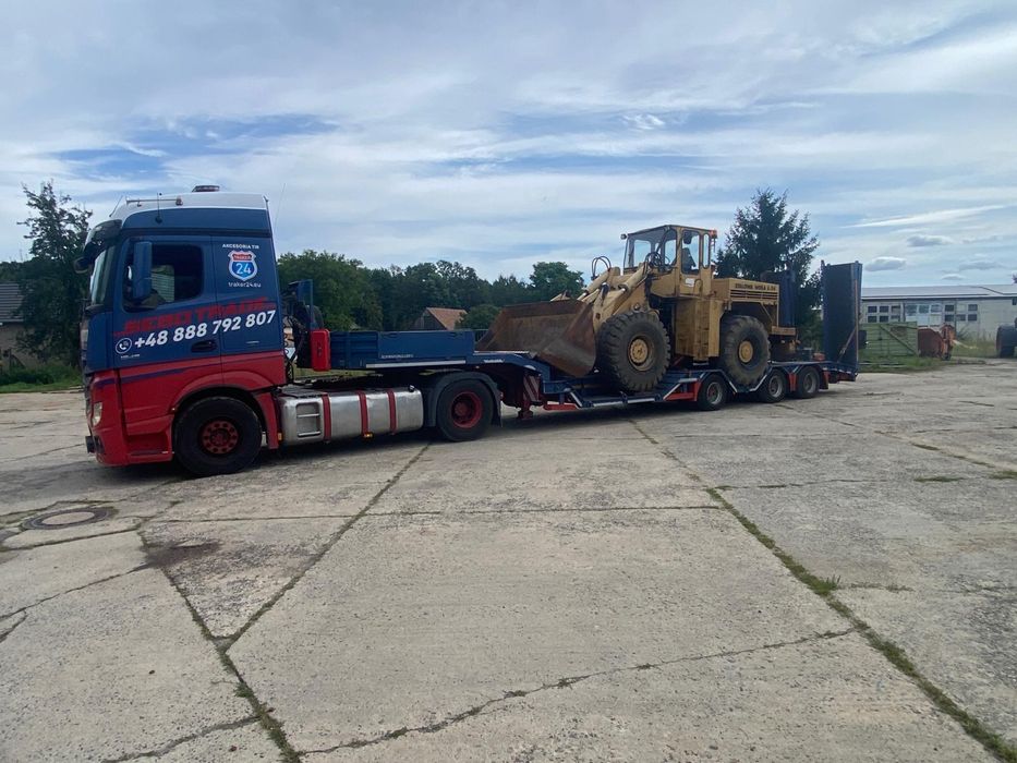 Pomoc drogowa TIR ZGORZELEC. Transport niskopodwoziowy, lawe