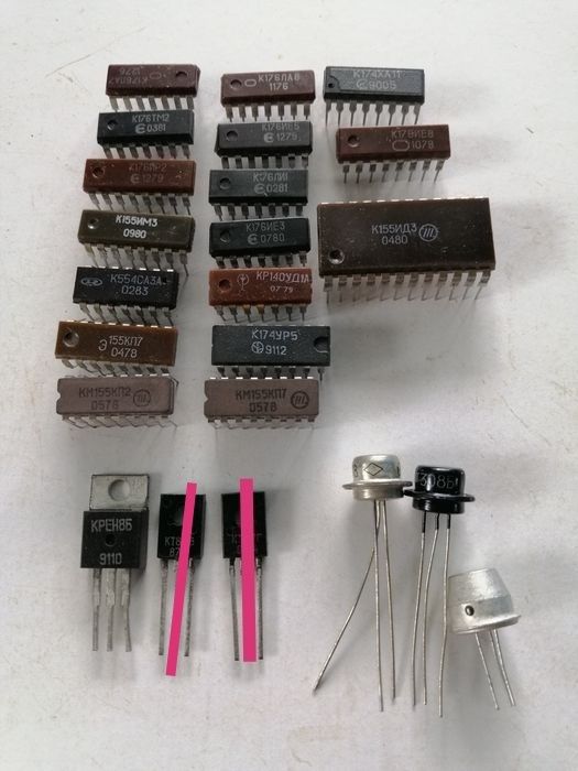 Транзистор  СССР микросхема