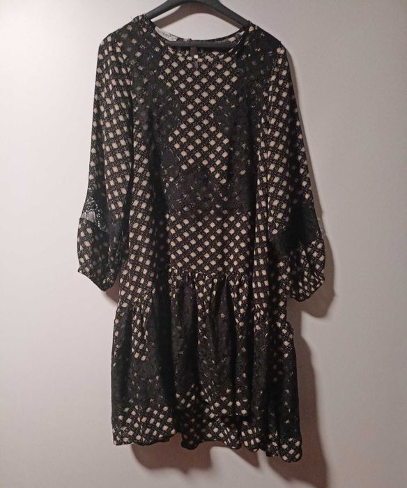 Luźna sukienka oversize S/L