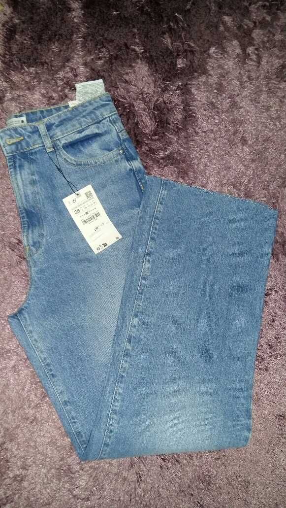 proste spodnie jeansy  zara M-139zl
