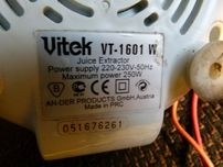 Vitek VT-1601 silnik w pełni sprawny