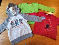 Bluza bluzka jesień zima zestaw 3 szt. r.86