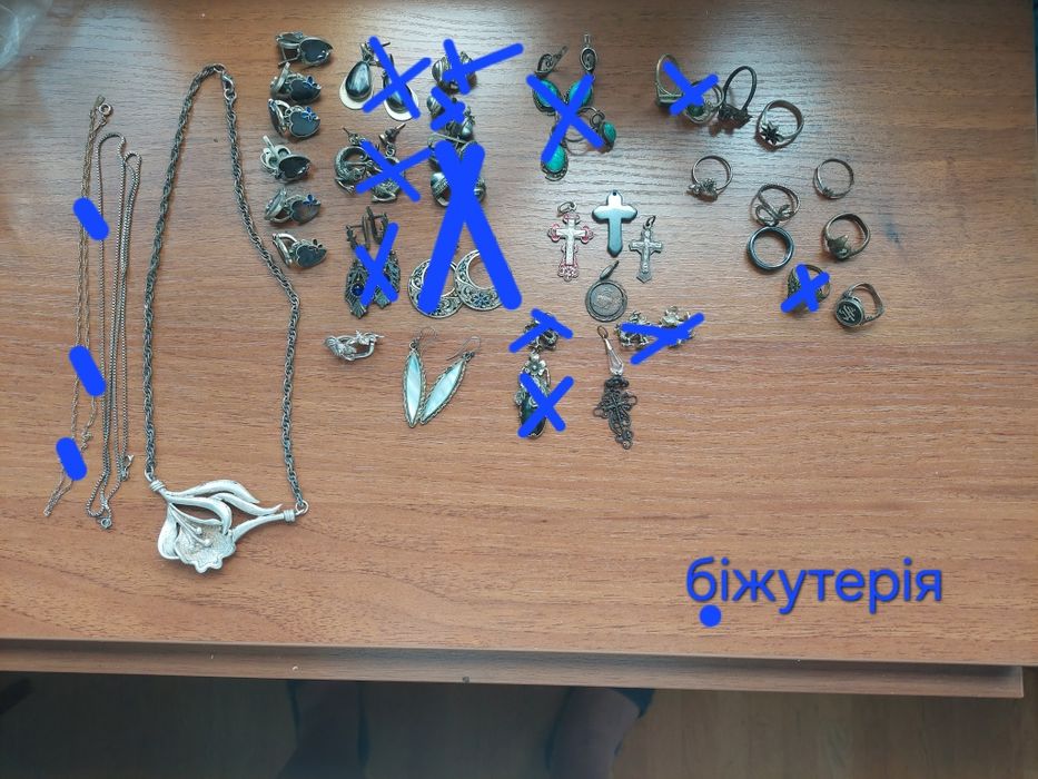 Біжутерія , ювелірні прикраси