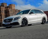 Felgi koła 19 cali 2x7,5 2x8,5 letnie 5x112 mercedes c clk w209 borbet